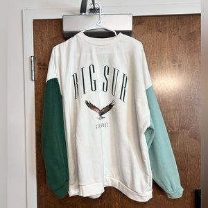 Oversized Big Sur crew neck!
